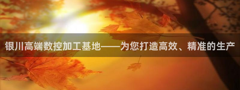 天辰娱乐新闻：银川高端数控加工基地——为您打造高效、精准的生产