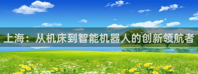 天辰a娱乐：上海：从机床到智能机器人的创新领航者